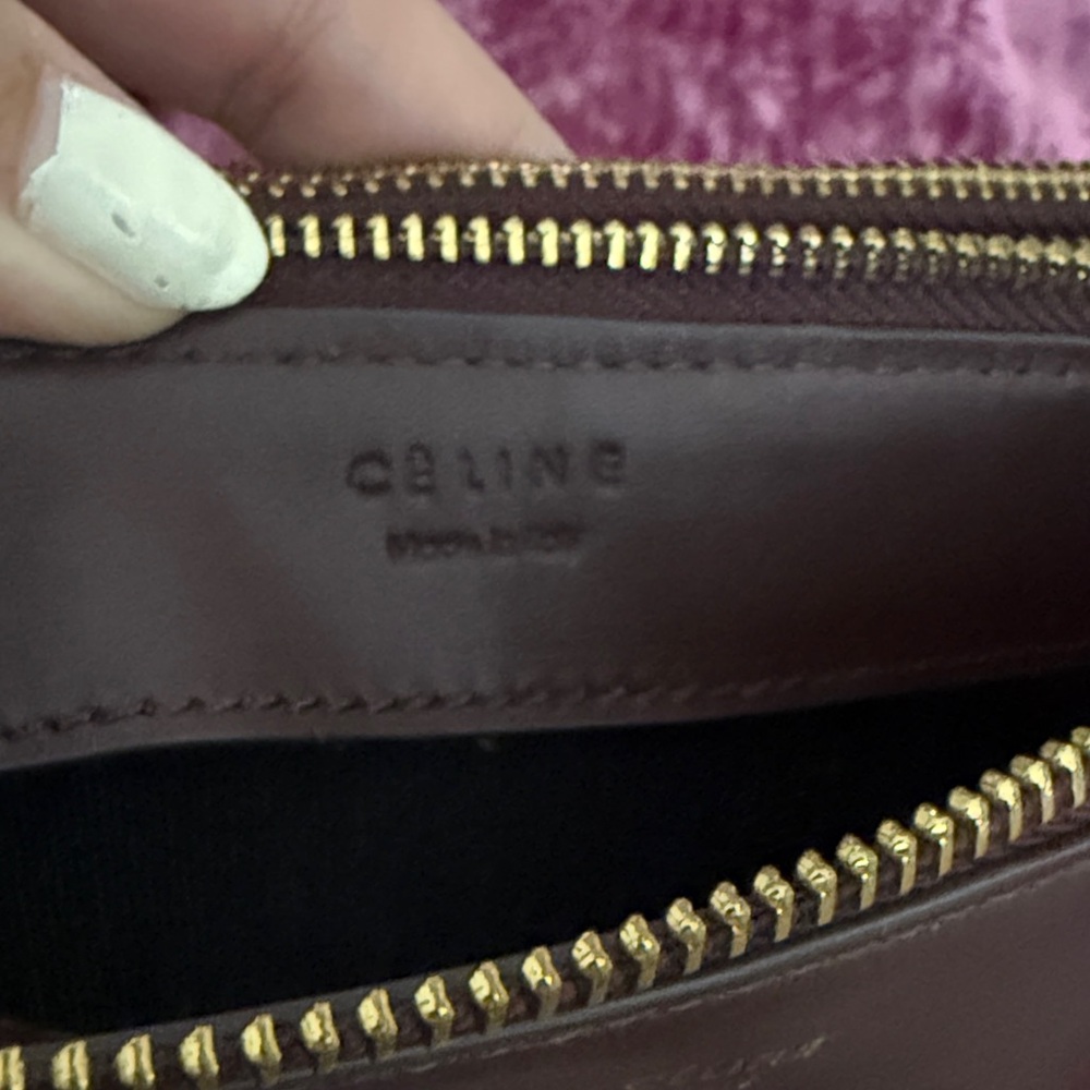 TrioFlap Crossbody Bag in Deep Plum - Picture 11 of 15